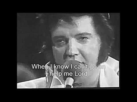 Elvis Presley help me Lord, the Letter "Wayne Newton" HD