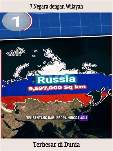 7 Negara dengan Wilayah Terbesar di Dunia | Virtual browsing