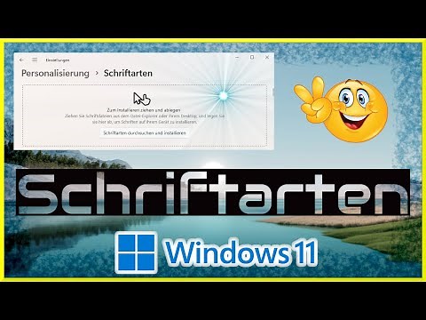 Windows 11: Install and manage fonts 😳