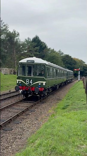 Class 104 DMU – 56182 – ‘Heritage Railcar’ Train North Norfolk Railway Loco