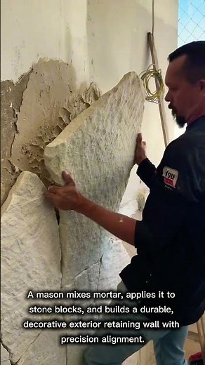 Installing wall Stone Veneer