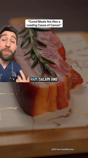 Sermed Mezher on Instagram: "Time to Back Off the Bacon? Doctor Explains Sources- PMID 38924054 Processed meat is classified by the World Health Organization (WHO) as a Group 1 carcinogen, the same category as tobacco and asbestos. This classification, however, refers to the strength of the evidence that these substances cause cancer, rather than the magnitude of the risk they pose. While the evidence is “certain” that processed meats like bacon, sausages, and deli meats contribute to colorectal