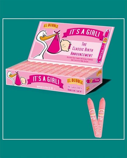 Swell Gum Cigars It's a Girl 36ct