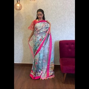 30K views · 212 reactions | Linen as a fabric is soft, comfortable & classy. Check out our linen readymade one minute saree collection We have taken care of Pleats, Pallu, Petticoat, Pico n Fall. Just wear like a wraparound skirt #readypleatedsaree #prepleatedsaree #oneminutesaree #isadoralife #love #linen #women #womenpower #girlpower #india #indian #gorgeous #officewear #ethniclook | Isadora Life | Facebook