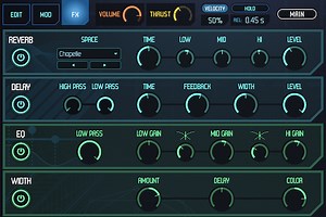 Meteor by UVI - Sound FX Design Plugin VST VST3 Audio Unit AAX