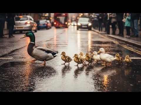 duck quacking song 1 hour