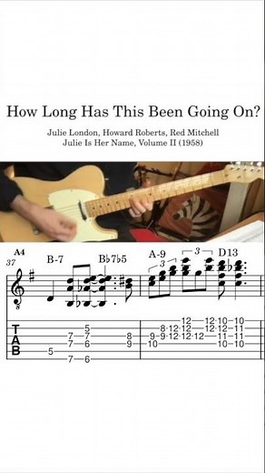 Five bars is perfectly long enough for a good solo! #jazz #guitar #london