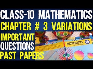 Class-10 Mathematics | Chapter-3 Variations | Important Questions | Must Prepare | Exams | Tests