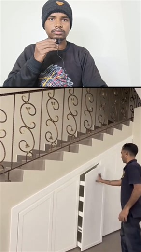 Storage Under Staircase Design#woodwork#amazing #furnitureidea #shorts #shortsviral