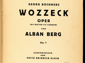 Wozzeck  (Work - Alban Berg/Alban Berg)