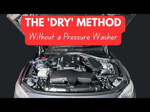 SAFE Engine Cleaning: No Pressure Washer, No Risk