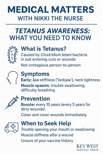 Tetanus Awareness: Essential Facts and Prevention Tips