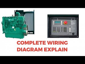 Cummins Generator QSX15 PCC2100 Powercommd Complete Wiring Diagram Explained 💯