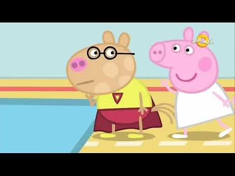Purcelusa Peppa S3E45 in romana Cartoon KIDS Ora de educatie fizica