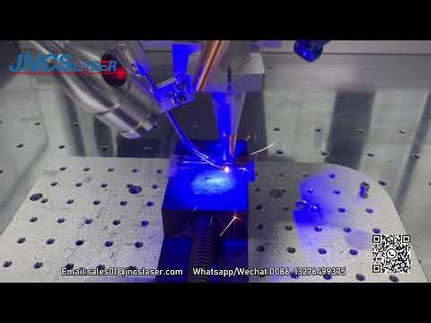 Hot 1.5 kw full enclosure platform automatic fiber laser welding machine ,jncslaser