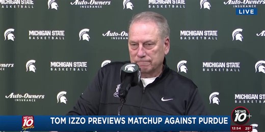 Tom Izzo previews Michigan State’s matchup against Purdue