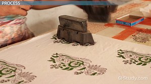 Block Printing | Definition, Patterns & Process - Video | Study.com