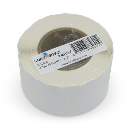 2" Circle Matte Polypropylene Label Rolls 500 Labels Per Roll, 2 Inch Core, 4 Inch OD - Walmart.ca
