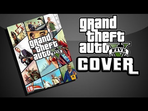 GTA V [ROCKSTAR] Creat your own COVER (Photoshop)