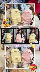 Mina 1-2 nhà Conmas siêu xinh iu #conmas #backtoschool #balo #review