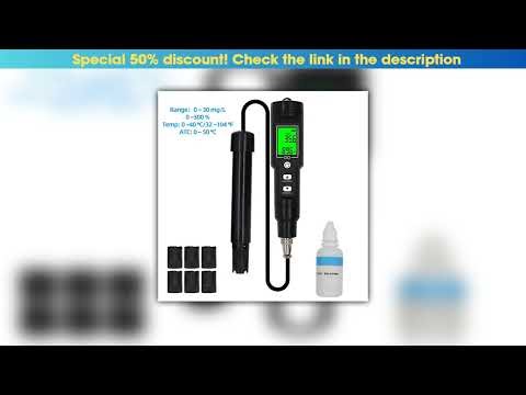 New Arrival DO9100 Digital Dissolved Oxygen Meter 0.0-30.0 Mg/L Waterproof ATC 0.0-300.0% DO Tester