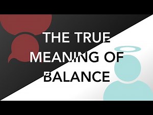 What Does Balance Actually Mean?