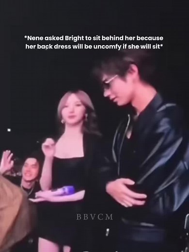 Gentleman Behavior of Bright Vachirawit with Nene