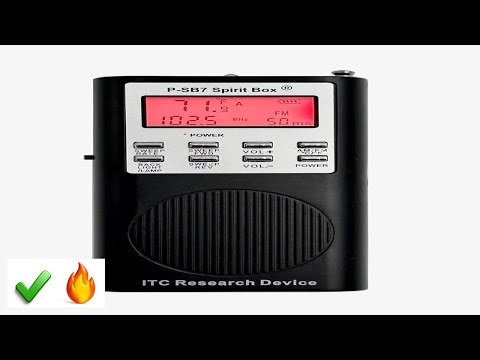 P SB7 Spirit Box Latest Version Ghost Hunting EVP - B07THLDF1Y