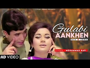 Gulabi Aankhen Jo Teri Dekhi (Original Version) Mohammed Rafi | The Train 1970 Songs | Rajesh Khanna