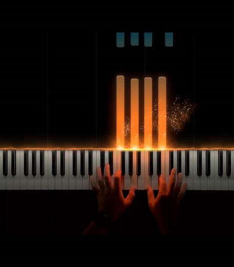 Sad viral TikTok piano song #piano #fyp #music