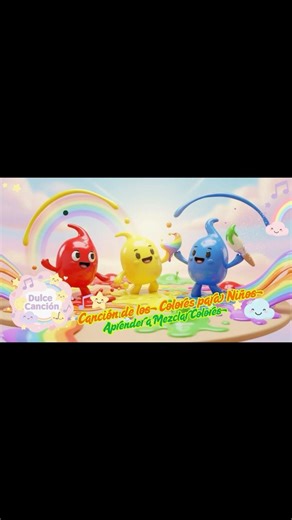 🟥🟨🟦 Los Colores Mágicos 🎨 Canción de los Colores 🌈 #educativa #colores