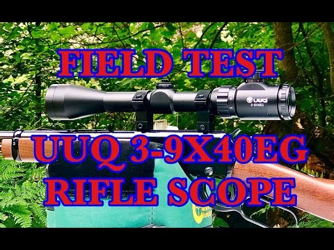 UUQ 3-9X40EG rifle scope Field test