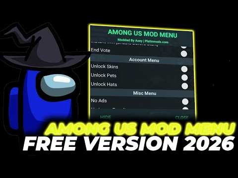 Among Us Mod Menu | Among Us Cheats | THE IMPOSTOR GOD MODE (New Roles, Undetected, Insta-Win)