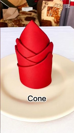 How to Master the Elegant Cone Napkin Fold 🍽️✨