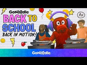 Back In Motion: Back to School with GoNoodle! | Dance and Workout For Kids | GoNoodle