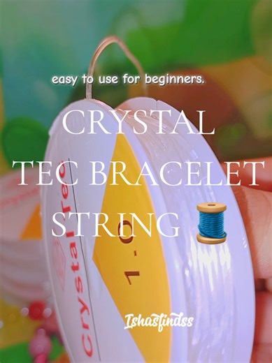 Create beautiful bracelets with ease using Elastic Nylon Bracelet String! 💖 This strong yet flexible string is perfect for making bracelets, necklaces, anklets, and DIY crafts. It stretches well, doesn’t break easily, and is comfortable to wear—perfect for beginners and experienced crafters alike #nylon #tiktokfinds #handmadebracelet #bracelet #fyp