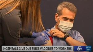 Northwest Medical Center doctor gets COVID-19 vaccine; He wants public to know it's safe