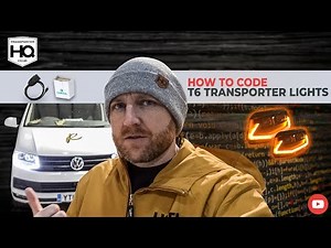 How To Code T6 Transporter headlights | Vagcom & Carista. H1 & H7 LED bulb install