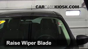 Front Windshield Wiper Blade Change: 2014 Ford Escape Titanium 2.0L 4 Cyl. Turbo