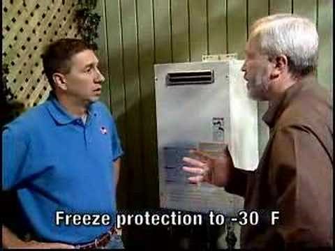 Installing an Outdoor Rheem Tankless Water Heater