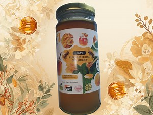 Raw Wildflower Honey | 100% Pure, Unprocessed (300g) - Etsy Canada
