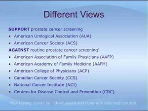 Understanding the Prostate - Specific Antigen (PSA) Test for Prostate Conditions