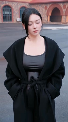 A cool and aloof girl🖤 | Yue Dabao