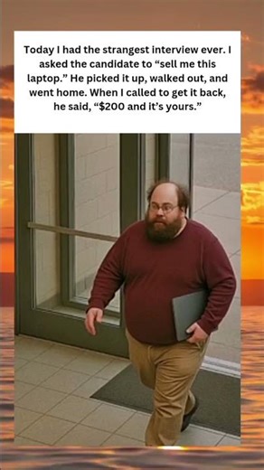 The Boldest Job Interview Ever! 💻😲