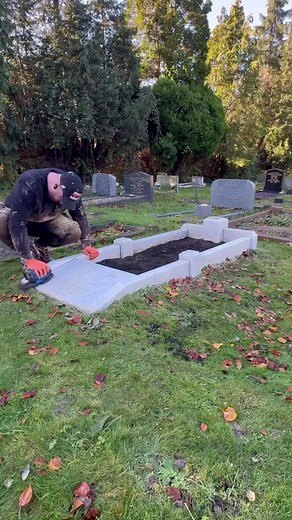 4.3K views · 7.3K reactions | White marble kerbset deep clean 識 lettering repainted  and new decorative stones 直  For anyone looking for gravestone cleaning and maintenance please contact me!  07585468987  thegravecleaner@hotmail.com #thegravecleaner #grave #gravestone #gravestonecleaning #cemetery #instagood #explore #story #asmr | The Grave Cleaner | Facebook