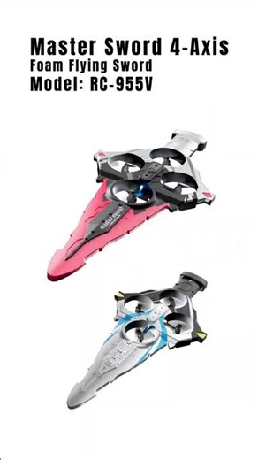 Your Ultimate RC Adventure Awaits! 🌟🛡️ RC 955V Master Sword 4 Axis Foam Flying Sword