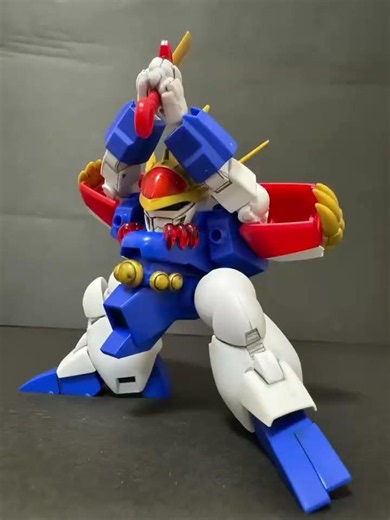 龍神丸できました✨️それにしてもカッコイイし良く動く!!ちょっとスミ入れとトップコートのみです😊#プラモデル好きな人と繋がりたい #魔神英雄伝ワタル #龍神丸 #おすすめにのりたい