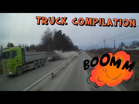 Huge Tire Explosion *DashCam Compilation*