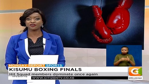 Kisumu Boxing Finals: Hit Squad members... - Citizen TV Kenya