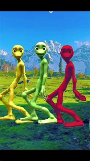 Big alien chase T-rex chasingpart-67#sorts #alien#YouTube#alien #alien#dinner